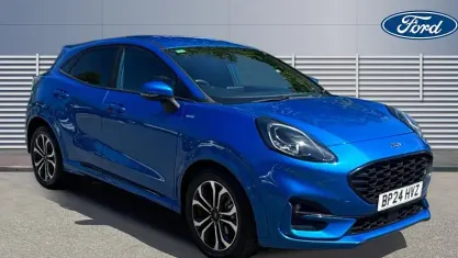 Used Ford Puma ST-Line 125 HP (91 kW) 2023 Blue SUV