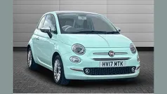 Green Used 2017 Fiat 500 Lounge Hatchback | £9,490 (Fair price)