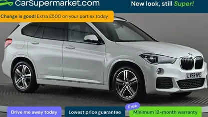 Used BMW X1 M Sport 190 HP (139 kW) 2018 White SUV