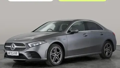 Used Mercedes A250 AMG line 218 HP (160 kW) 2020 Grey Sedan