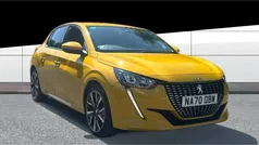 Yellow Used 2020 Peugeot 208 Allure Hatchback | £10,993 (Fair price)