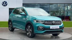 Turquoise Used 2021 VW T-Cross R-line SUV | £18,063 (Fair price)