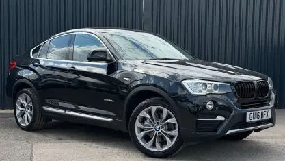 Used BMW X4 xLine 190 HP (139 kW) 2016 Black SUV