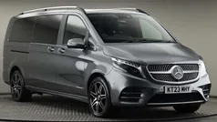 Grey Used 2023 Mercedes V220 AMG line MPV | £56,500 (Fair price)