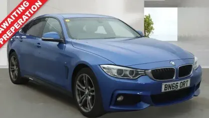 Used BMW 430 M Sport 258 HP (189 kW) 2016 Blue Coupe