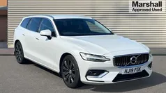 White Used 2019 Volvo V60 Inscription Estate | £21,450 (Fair price)