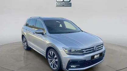 Silver Used 2018 VW Tiguan R-line SUV | £15,990 (Fair price)