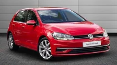 Red Used 2017 VW Golf VII SE Hatchback | £10,095 (Fair price)
