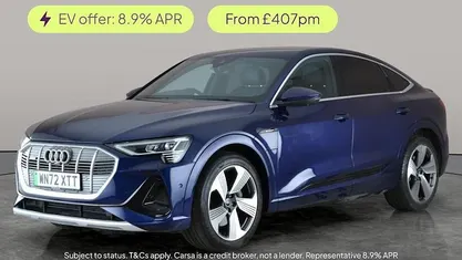 Used 2022 Audi e-tron Sportback S-Line SUV | £24,034 (Fair price)
