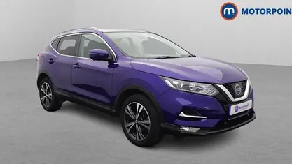 Used Nissan Qashqai N-Connecta 110 HP (80 kW) 2017 Blue SUV