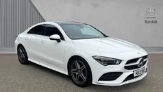 White Used 2021 Mercedes CLA180 AMG Line Premium Plus Sedan | £25,190 (Fair price)