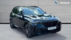 Black sapphire Used 2024 BMW X5 M Sport SUV | £69,880 (Fair price)
