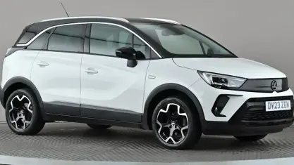 Used Vauxhall Crossland Ultimate 110 HP (80 kW) 2023 White SUV