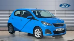 Blue Used 2015 Peugeot 108 Active Hatchback | £4,800 (Fair price)
