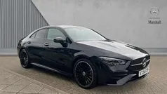 Cosmos black metallic Used 2024 Mercedes CLA220 AMG Line Premium Plus Sedan | £33,241 (Fair price)