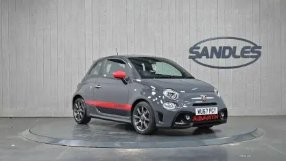 Used Abarth 595 147 HP (108 kW) 2017 Grey Hatchback