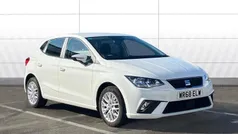 White Used 2018 Seat Ibiza SE Technology Hatchback | £9,638 (Fair price)