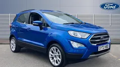 Blue Used 2022 Ford Ecosport Titanium SUV | £13,618 (Fair price)
