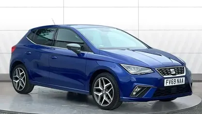 Used Seat Ibiza XCELLENCE Lux 95 HP (69 kW) 2019 Blue Hatchback