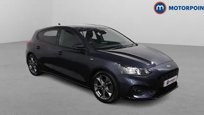 Used Ford Focus ST-Line 155 HP (114 kW) 2021 Blue Hatchback