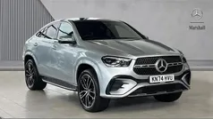 Hightech silver Used 2024 Mercedes GLE450 AMG AMG Line Premium Plus Coupe | £69,399 (Good price)