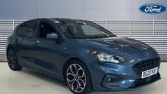 Blue Used 2020 Ford Focus ST-Line X Hatchback | £15,532 (Fair price)