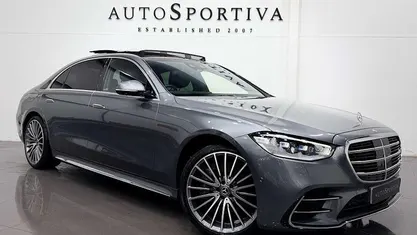 Used Mercedes S500L AMG line 449 HP (330 kW) 2024 Grey Sedan