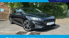 Black Used 2019 Ford Focus ST-Line X Hatchback | £11,695 (Fair price)