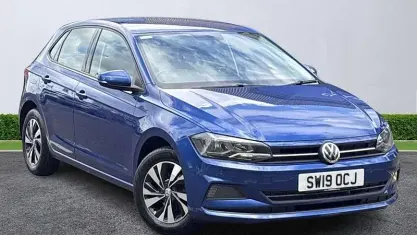 Used VW Polo SE 80 HP (58 kW) 2019 Blue Hatchback