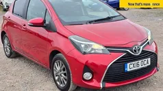 Red Used 2016 Toyota Yaris Multidrive S Hatchback | £7,988 (Good price)
