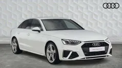 White Used 2024 Audi A4 S-Line Sedan | £27,250 (Fair price)