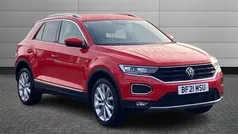 Red Used 2021 VW T-Roc SEL SUV | £21,991 (Fair price)