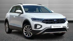 White Used 2022 VW T-Roc Life SUV | £21,050 (Fair price)
