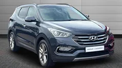 Blue Used 2017 Hyundai Santa Fe Premium SE SUV | £15,490 (Fair price)