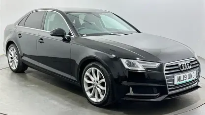 Used Audi A4 Sport 150 HP (110 kW) 2019 Black Sedan