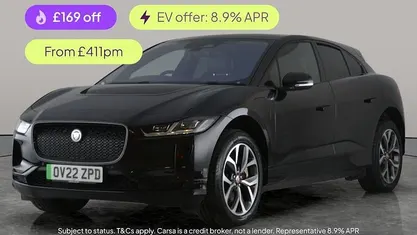 Black Used 2022 Jaguar I-Pace SUV | £24,575 (Fair price)