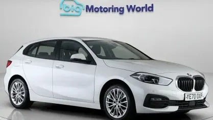 Used BMW 118 140 HP (102 kW) 2020 White Hatchback
