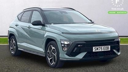 Second-hand Hyundai Kona N Line 129 CP (94 kW) 2025 Verde SUV