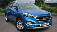Blue Used 2018 Hyundai Tucson SE SUV | £9,379 (Good price)