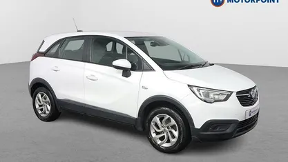 Used Vauxhall Crossland X S 110 HP (80 kW) 2019 White SUV