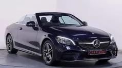 Blue Used 2020 Mercedes C200 AMG Line Premium Cabriolet | £21,850 (Fair price)
