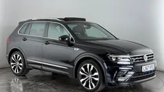 Black Used 2017 VW Tiguan R-line SUV | £19,600 (Good price)