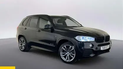 Begagnad BMW X5 M Sport 313 HK (230 kW) 2018 Svart SUV