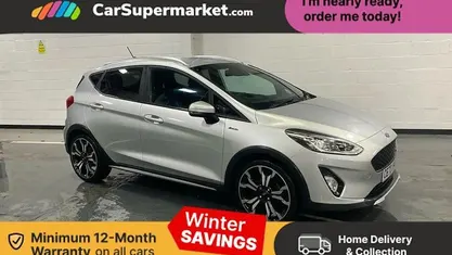 Silver Used 2020 Ford Fiesta Active X Hatchback | £10,197 (Fair price)