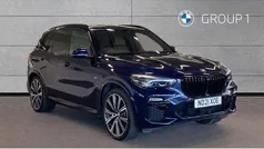 Blue Used 2021 BMW X5 M Sport SUV | £42,950 (Fair price)