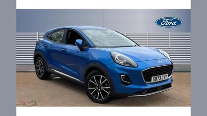 Używany Ford Puma Titanium 125 KM (91 kW) 2023 Niebieski SUV