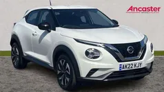 White Used 2022 Nissan Juke Acenta SUV | £15,575 (Fair price)