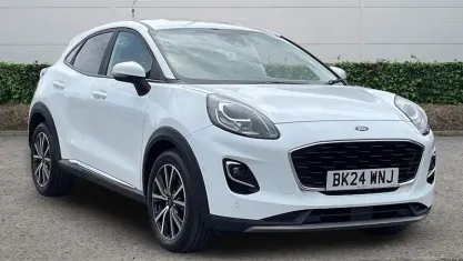 Used Ford Puma Titanium 125 HP (91 kW) 2023 White SUV