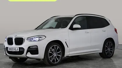 White Used 2019 BMW X3 M Sport SUV | £24,308 (Fair price)