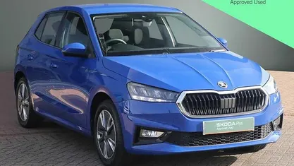 Used Skoda Fabia SE L 110 HP (80 kW) 2023 Blue Hatchback